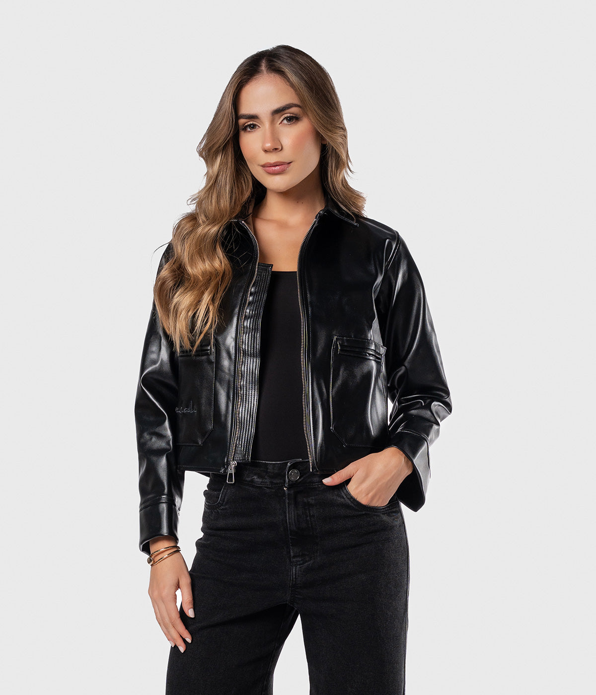 Gaia Leather Jacket
