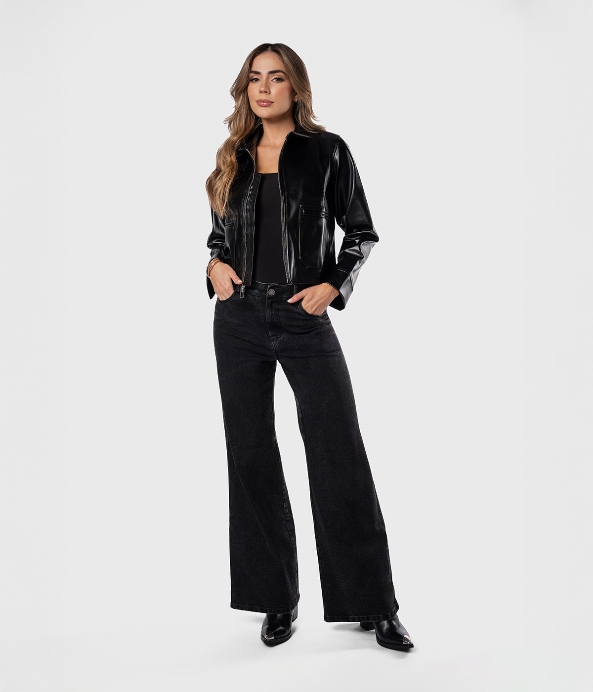 Gaia Leather Jacket