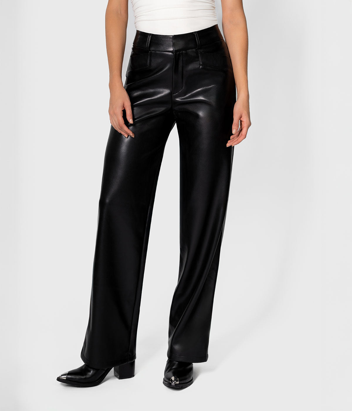 Kamel Leather Pant