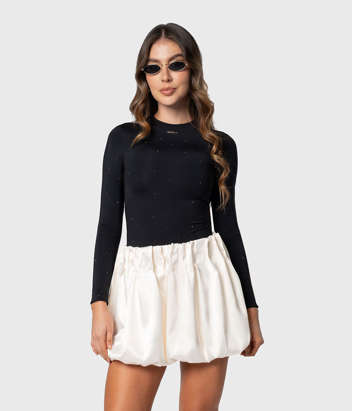 Xylenna Saten Skirt
