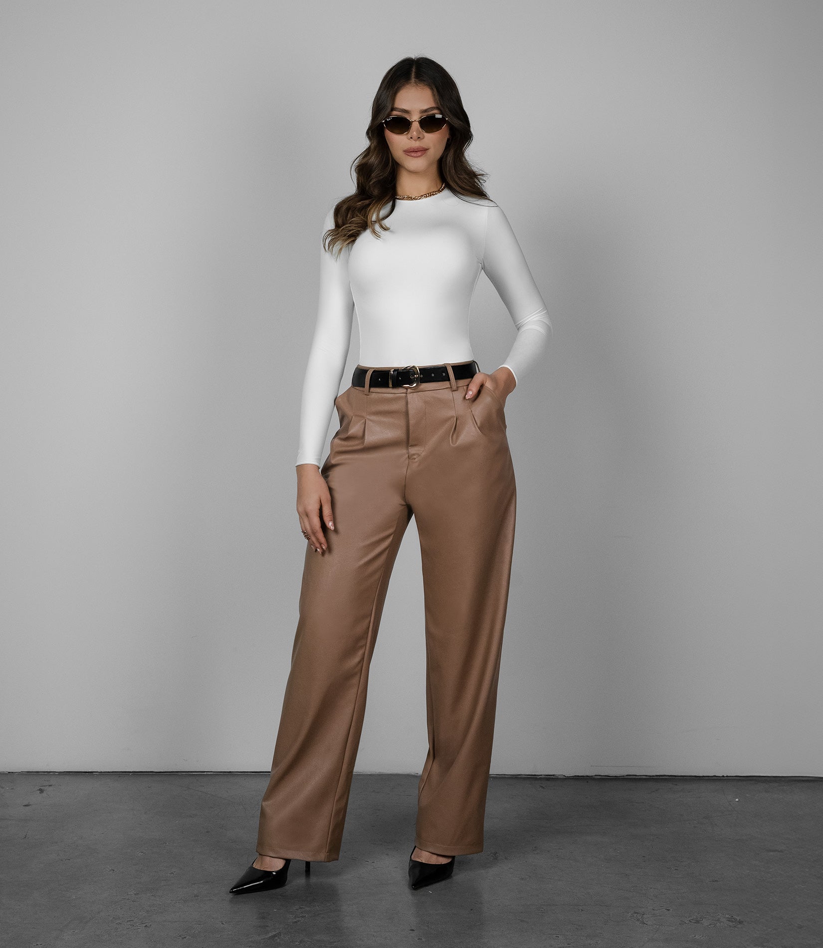 Estocolmo Leather Pants