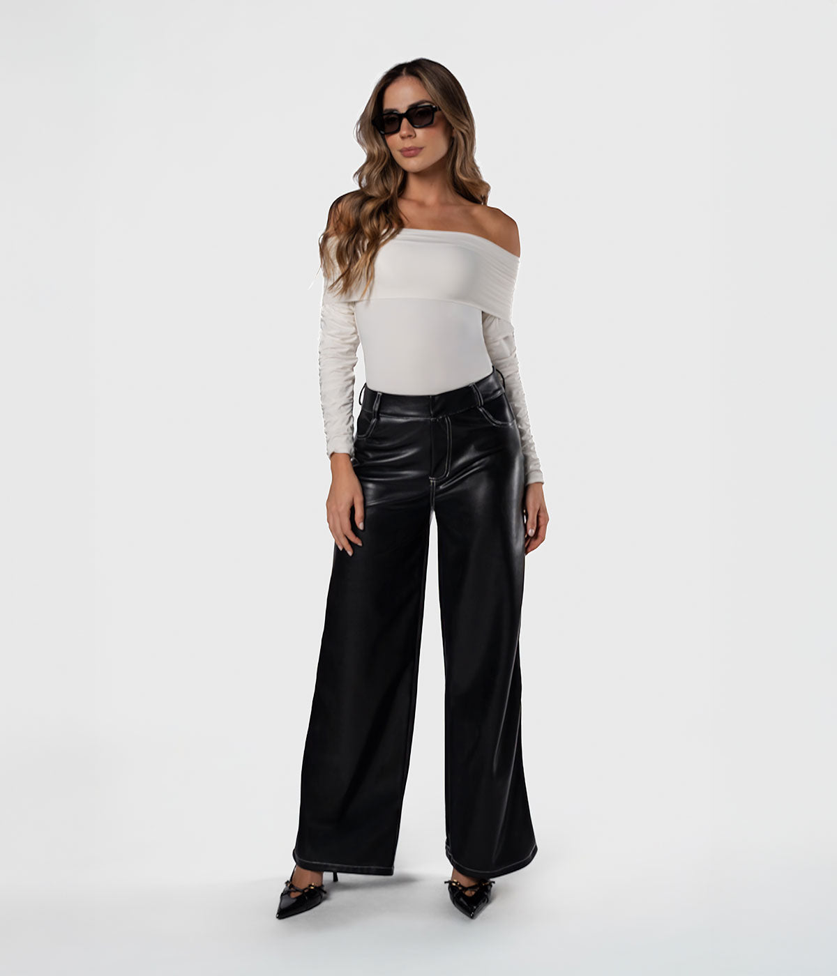 Odelie Leather Pant
