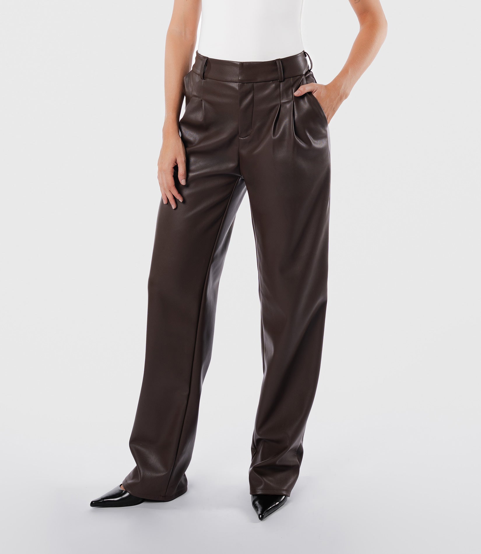 Estocolmo Leather Pants