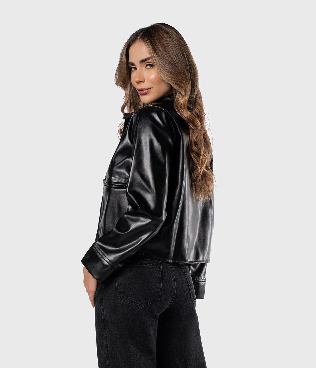 Gaia Leather Jacket
