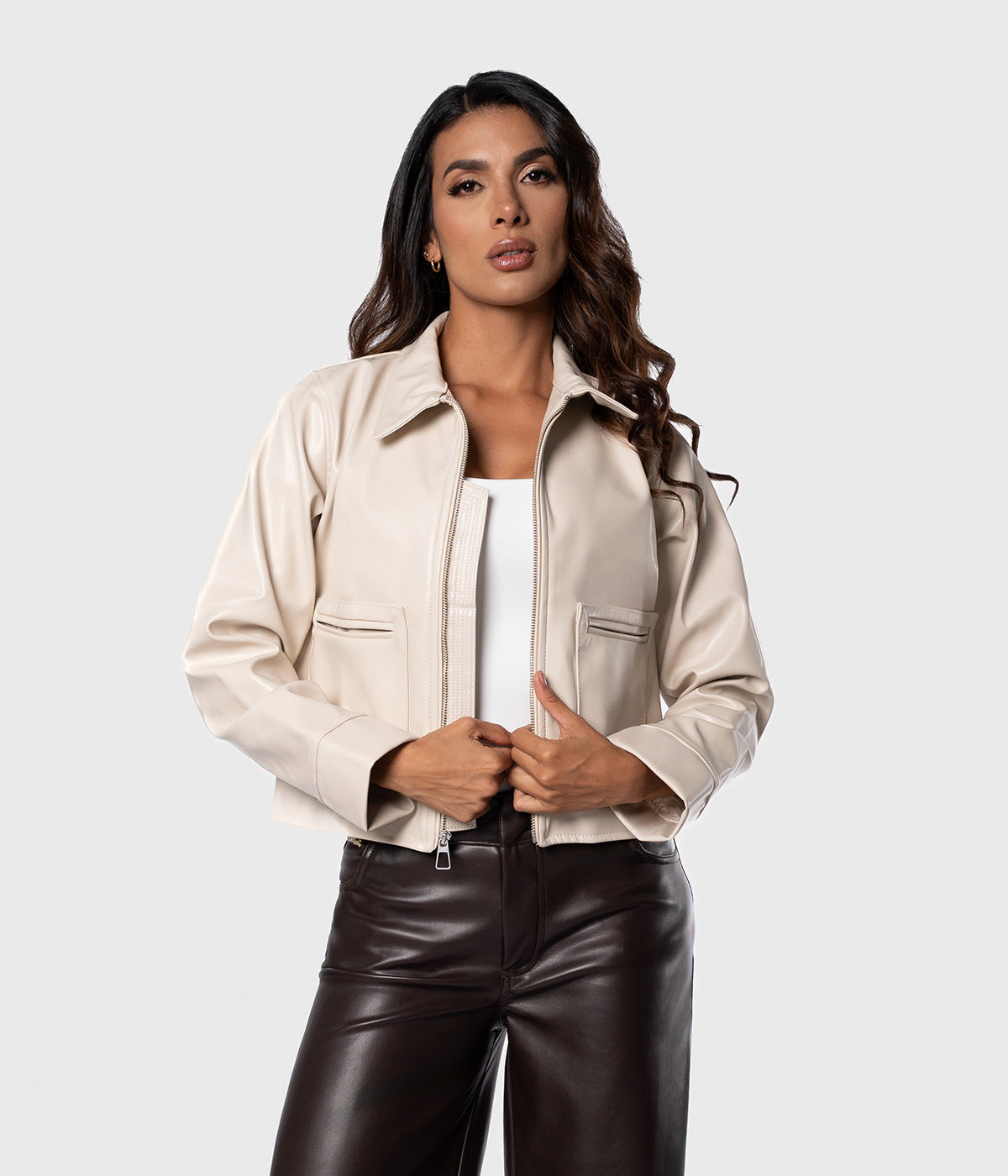 Gaia Leather Jacket