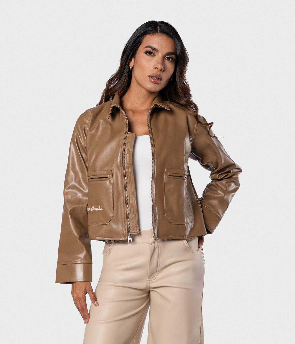 Gaia Leather Jacket