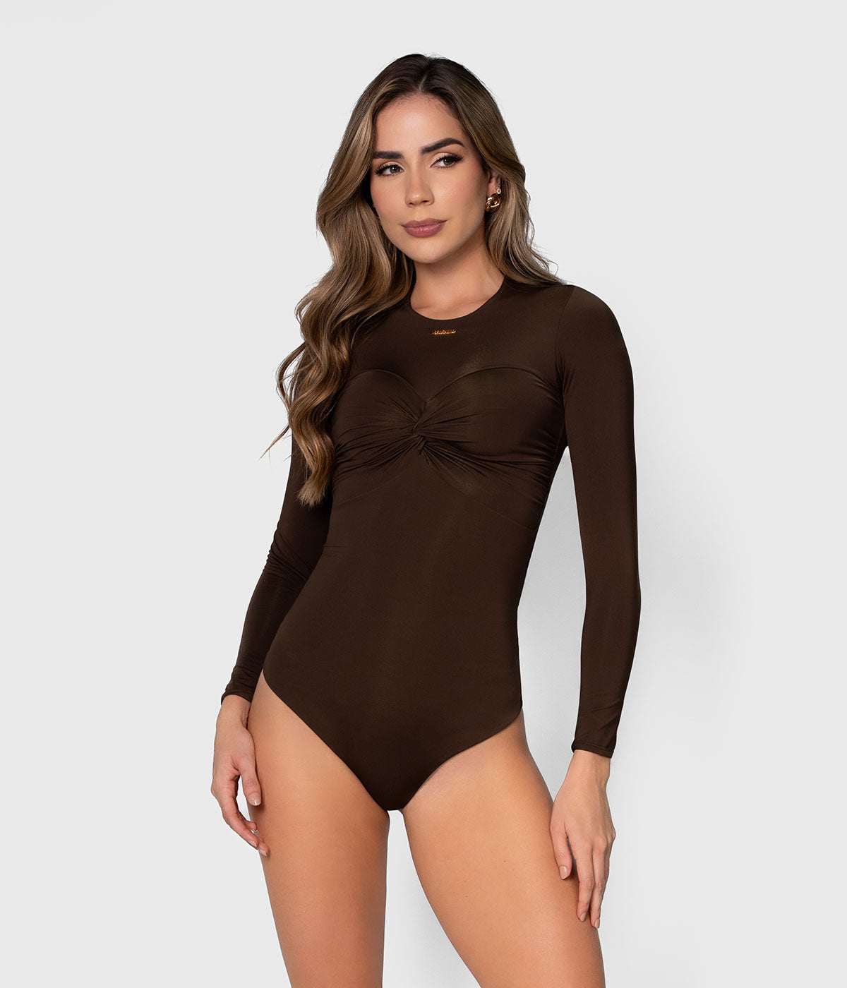 良品 ALAIA アライア ボディスーツ ドット柄 ブラウス 36サイズ ネイビー レディース 古着 中古 USED ALAÏA | FLUID JERSEY HEART BODYSUIT