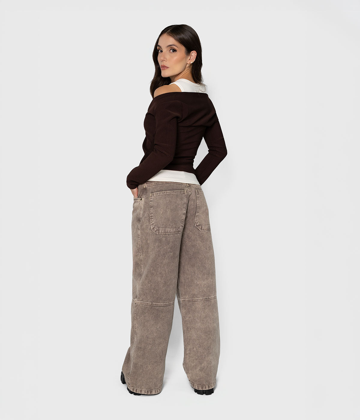 Palazzo Denim Pant