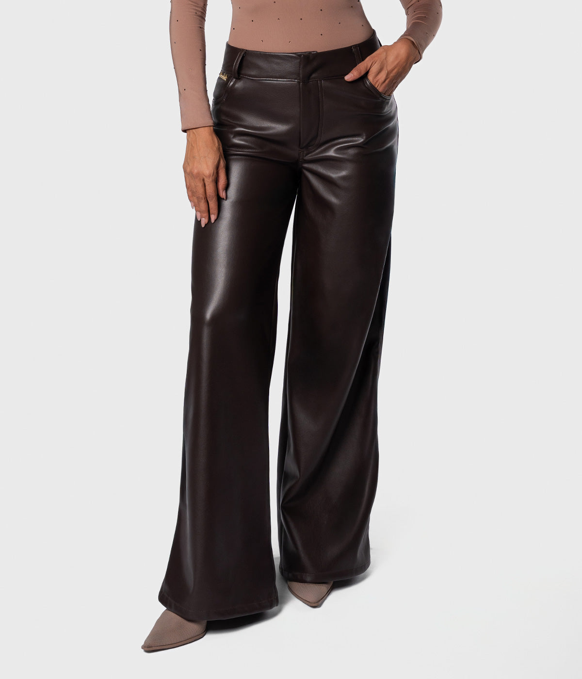 Odelie Leather Pant